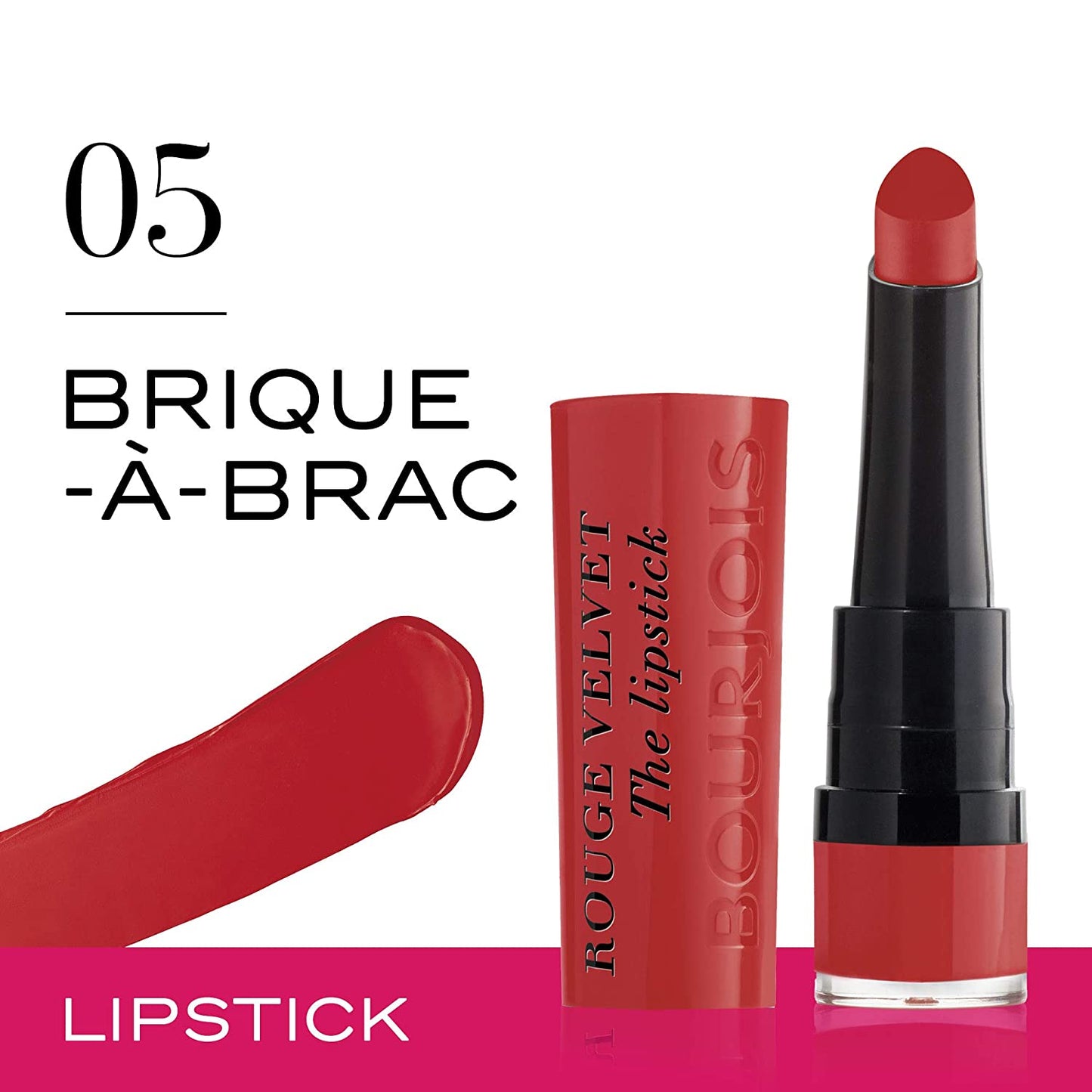 Bourjois Rouge Velvet The Lipstick 05 Brique A Brac
